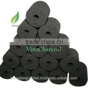 No Smoke Long burning time BBQ Coconut shell charcoal briquette