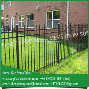 Steel fence design iron metal fence for garden and home