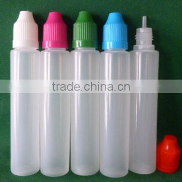 Premium quality unicorn 30ml 1 oz squeezable plastic bottle with fine tip