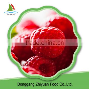 China Frozen fruits IQF raspberry A grade With Extra Quaity