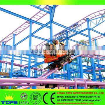 Thrilling Fairground Ride Outdoor Amusement Spinning Coaster