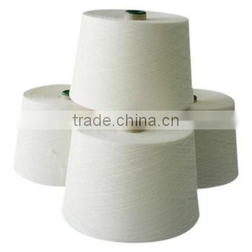 raw white natural Indian contamination controlled cotton Ne 3/10 yarn combed yarn twine rope