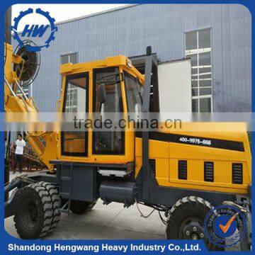 Truck mounted rotary drilling rig/borehole piling machine price