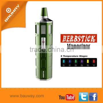 Aluminum alloy surface sand blasting and anodization patent unique design vaporizer dry herb herbstick