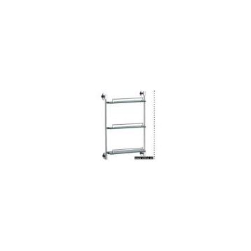 Triplex glass shelf(Glass shelf,bathroom appliance)