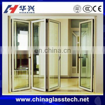 aluminum frame heat insulation size customized folding door partition