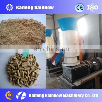 Factory price flat die type mini wood pellet mill uses manual biomass pellet press machine