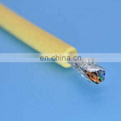 ROV 4 shielded twisted pair power and signal tether cable with Al foil