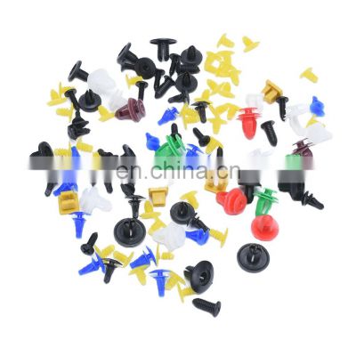Car Clips Mixed Auto Nylon Fastener Plastic Rivet Door Locking Strut Leaves Board Ceiling Decoration Clips For XIALI