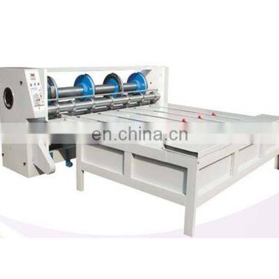 Corrugated Semi-automatic Box Printer Slotter Making Machine