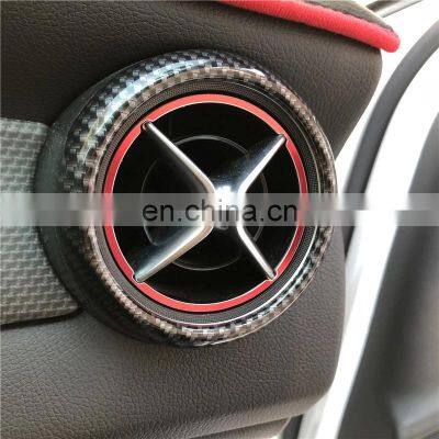 Car Air Condition Air Vent Outlet Ring Cover Trim Decoration For Mercedes Benz CLA GLA class GLA200 CLA220 car accessories