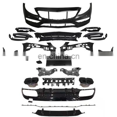 Grille front rear bumper assembly for Mercedes Benz C-class W205 2015-2018 change to AMG style