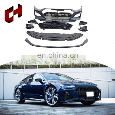 CH Hot Selling Vehicle Modification Parts Grilles Trunk Wing Led Tail Lights Conversion Bodykit For Audi A7 2019-2021 To Rs7