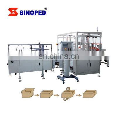 Automatic Case Packing Equipment Production Line Top-loading Case Packing Sealing Machine