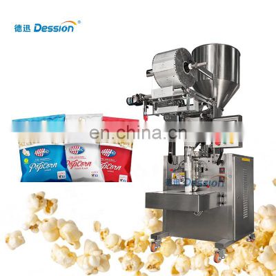 Nitrogen Flushing Popcorn Packing Machine Snack Bag Packing Machine