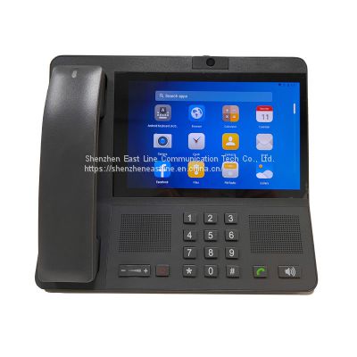 Android 4G fixed wireless telephone 8 inch touch screen with Video call WiFi hotspot phone FWP Home sales