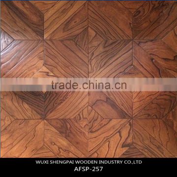 grade quality engineered wood art parquet flooring for home floor of shengpai china