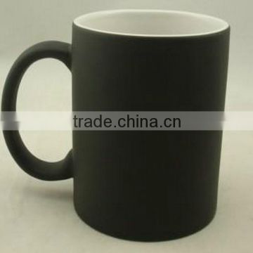 Ceramic color changing thermal mug with sublimation printing