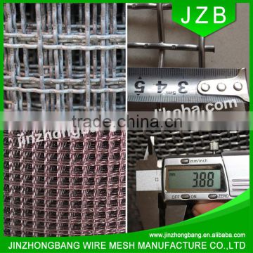 High tensile stainless steel crimped wire mesh for mining sieve screen mesh