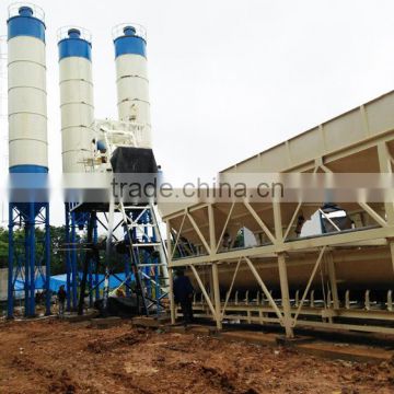 HZS50 high efficient manufacturing concrete batching plant price