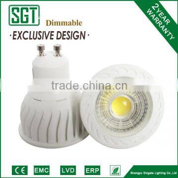 dimmable GU10 led dimmable bulbs COB led spot