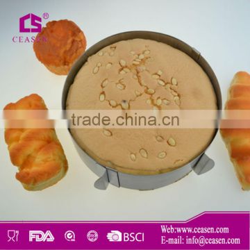 Stainless steel cake mould