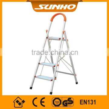 Superb Aluminum Household 4 step folding movable ladder
