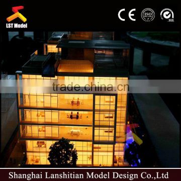 Lively artificial architectural model commercial model plaza model