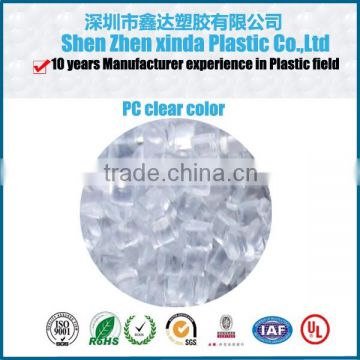 Manufactury directly supply transperent color PC polycarbonate resin