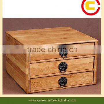 China Style Bamboo Storage Box For Tea