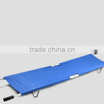 Giant light portable stretcher hospital ambulance field fire drill can be folded aluminum alloy light with foot stretcher