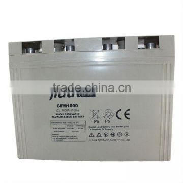 2V1500AH Deep cycle/rechargeable/storage/maintenance free/sealed/VRLA/GEL/ lead acid battery