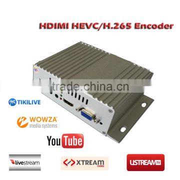 H264 and H265 Encoder for iptv with HD MI, SDI, AV, VGA