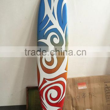 luxury colorful painting sup surfboard