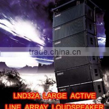 Large Active Line Array Speaker (2x12") Powered by Digital Amplifiers - C-Mark LND32A
