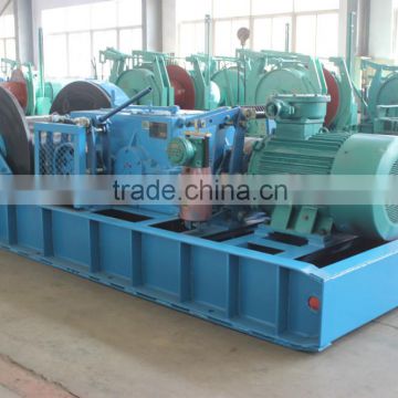 fast speed mining winch for gold mine pulling 16 ton