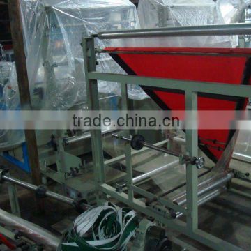 SHXJ-E full automatic T-shirt hot-sealing cold cutting bag making machine
