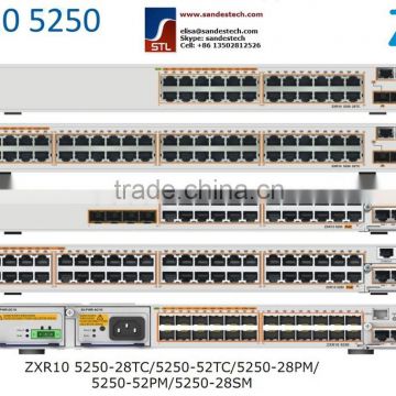 ZTE 5250-52PM-H, RS-5250-52PM-H, 48 GE RJ45 (POE/POE+) + 1 expansion card ZTE ZXR10 5250