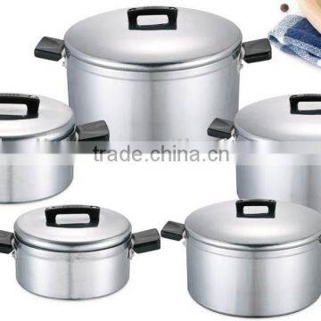 10pcs Die - casting Aluminum polish cookware - stock pot