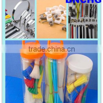Hot color plastic Self-Locking nylon wire cable ties