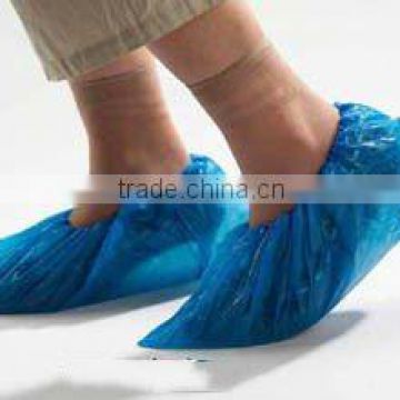 disposable blue cpe shoe cover