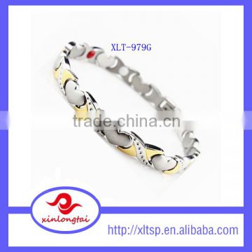 high quality magnetic bracelet good health stainless steel bracelet for women
