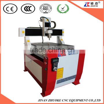 High Performance Small CNC Router 6090 With Ballscrew Transmission PCI NCStudio Control Wireless Handle 600*900MM ZK-6090