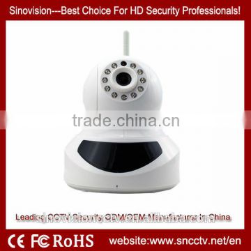 720P HD H.264 CMOS home security camera plug play wifi ip camera p2p cloud