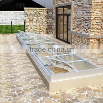 Fashion Electric Glass Clean Roof Skylight