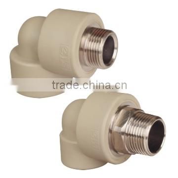 PP-R Pipe Fittings elbow/Male/female Threaded pipe fitting