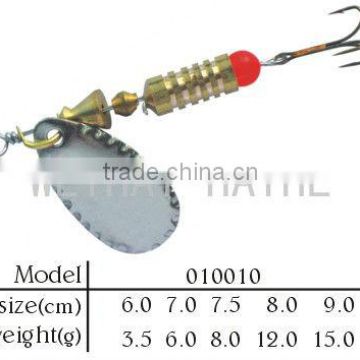 classic brass body fishing Spinner bait