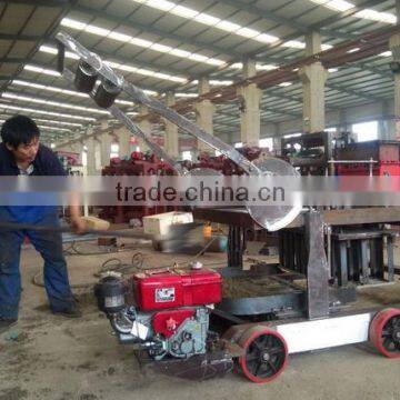 manual movable block machine paver production