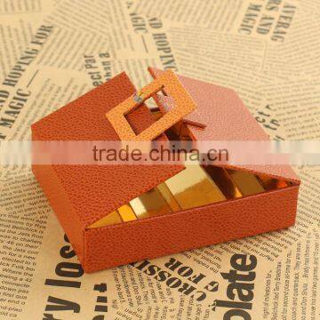 fancy chocolate cardboard wedding packing box