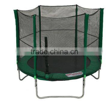 6FT Round trampoline with short pole and outside safety net